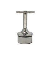 MOD 50 - ROUND 316 STAINLESS STEEL RAIL SUPPORT FIXED FLAT 135 Degrees SADDLE